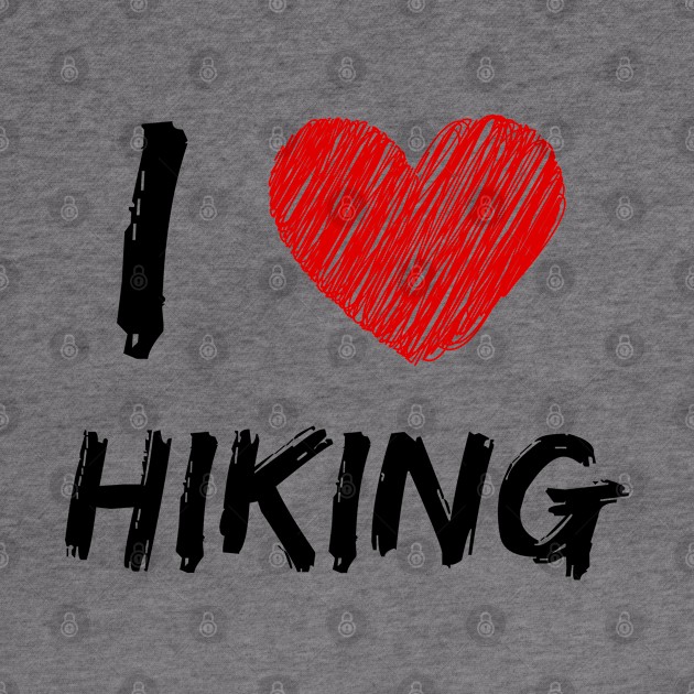 I Love Hiking by Eat Sleep Repeat